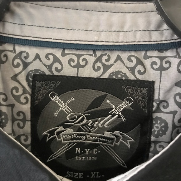 SLIM FIT SIZE XL! SOLID BLACK - Picture 2 of 5